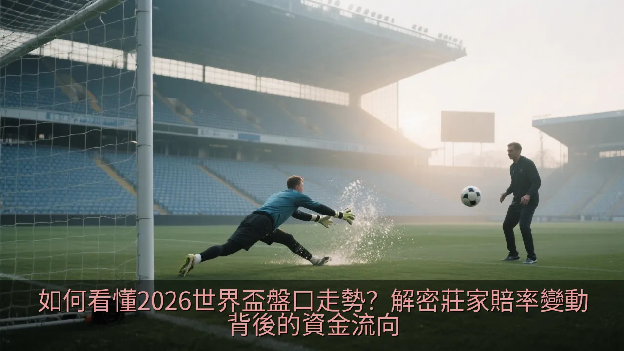 如何看懂2026世界盃盤口走勢？解密莊家賠率變動背後的資金流向